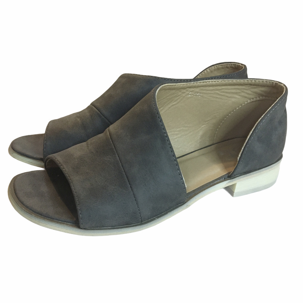 Journee Collection Quelin Gray D'Orsay Flats